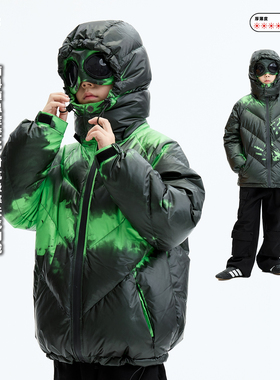 JAC梦想家童装【温感变色羽绒】冬超保暖防雨雪儿童羽绒服厚外套