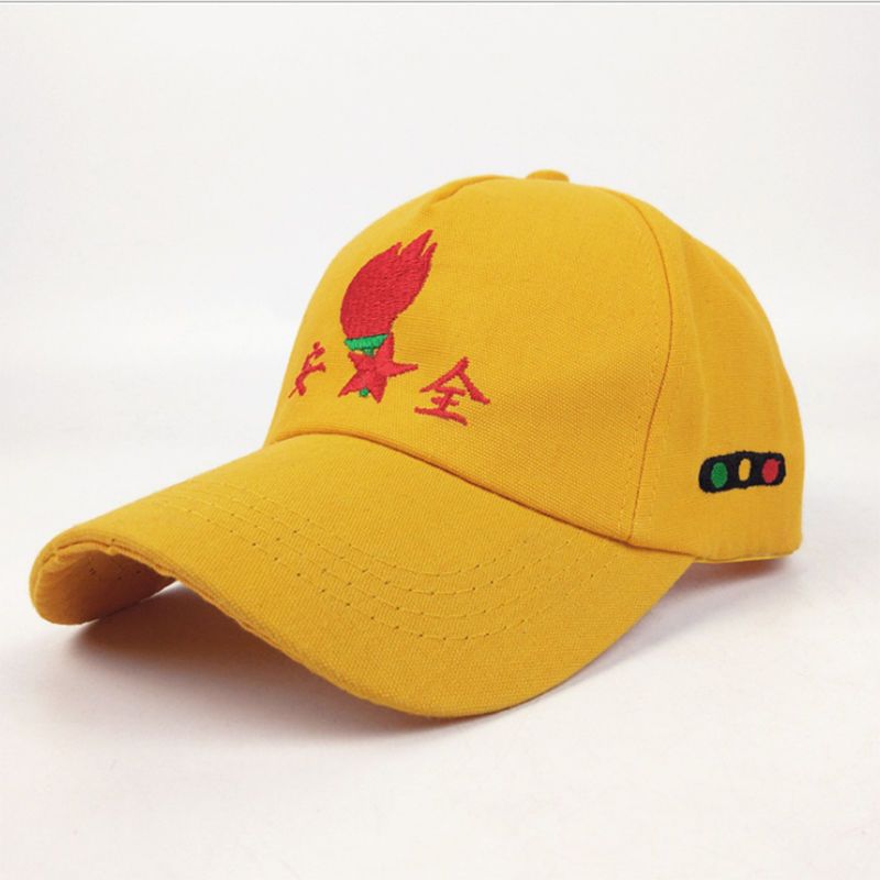 儿童学生幼儿园过红绿灯安全小黄帽子棒球帽遮阳帽防晒纯棉鸭舌帽