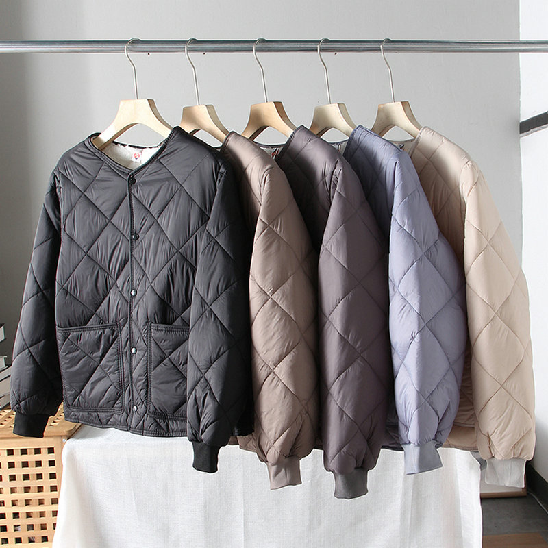 轻量化加绒棉衣！情侣款！2025秋冬新款男女绗缝夹棉保暖棉服外套