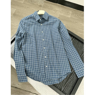 外贸男装 格子衬衫 2025春季 帅气休闲通勤长袖 男衬衣 经典 大福利