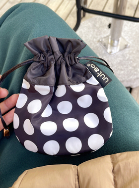 uutao原创实用饰品抽绳束口零钱包随身杂物分类整理可爱小布袋子