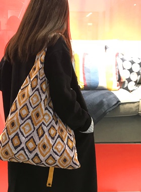 uutao折叠环保购物袋轻便逛街单肩手提布包健身休闲大容量妈咪包