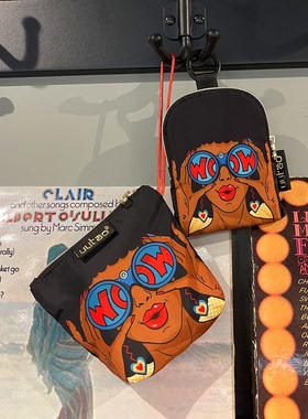 uutao原创设计随身证件收纳零钱包包挂袋轻便化妆包便携外出小