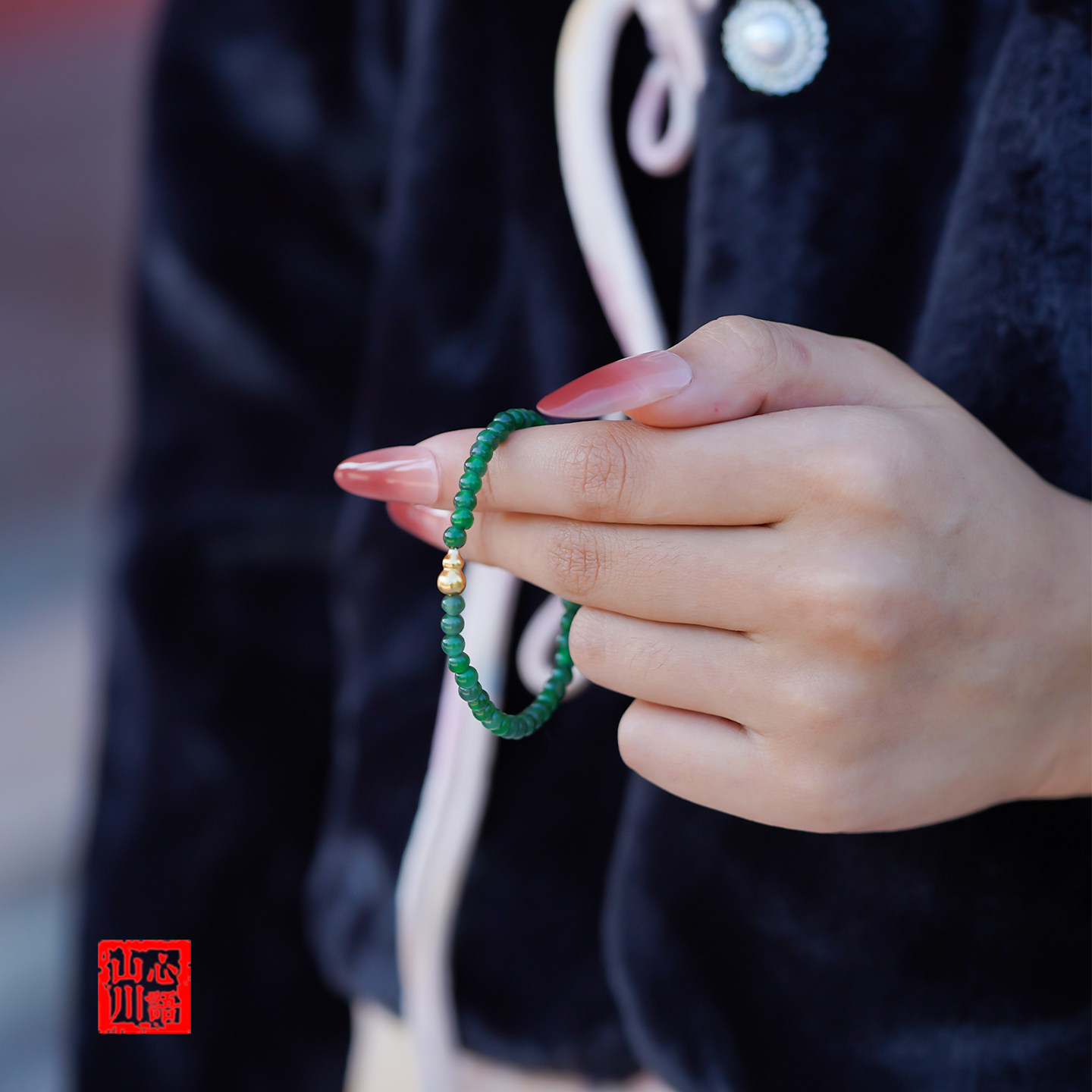 翡翠手串阳绿玄学天然高冰种玉石小米珠4mm手链帝王绿色贵气手饰|,珠宝/钻石/翡翠,手链/手串,淘宝优惠券,粉丝福利购,淘宝优惠卷
