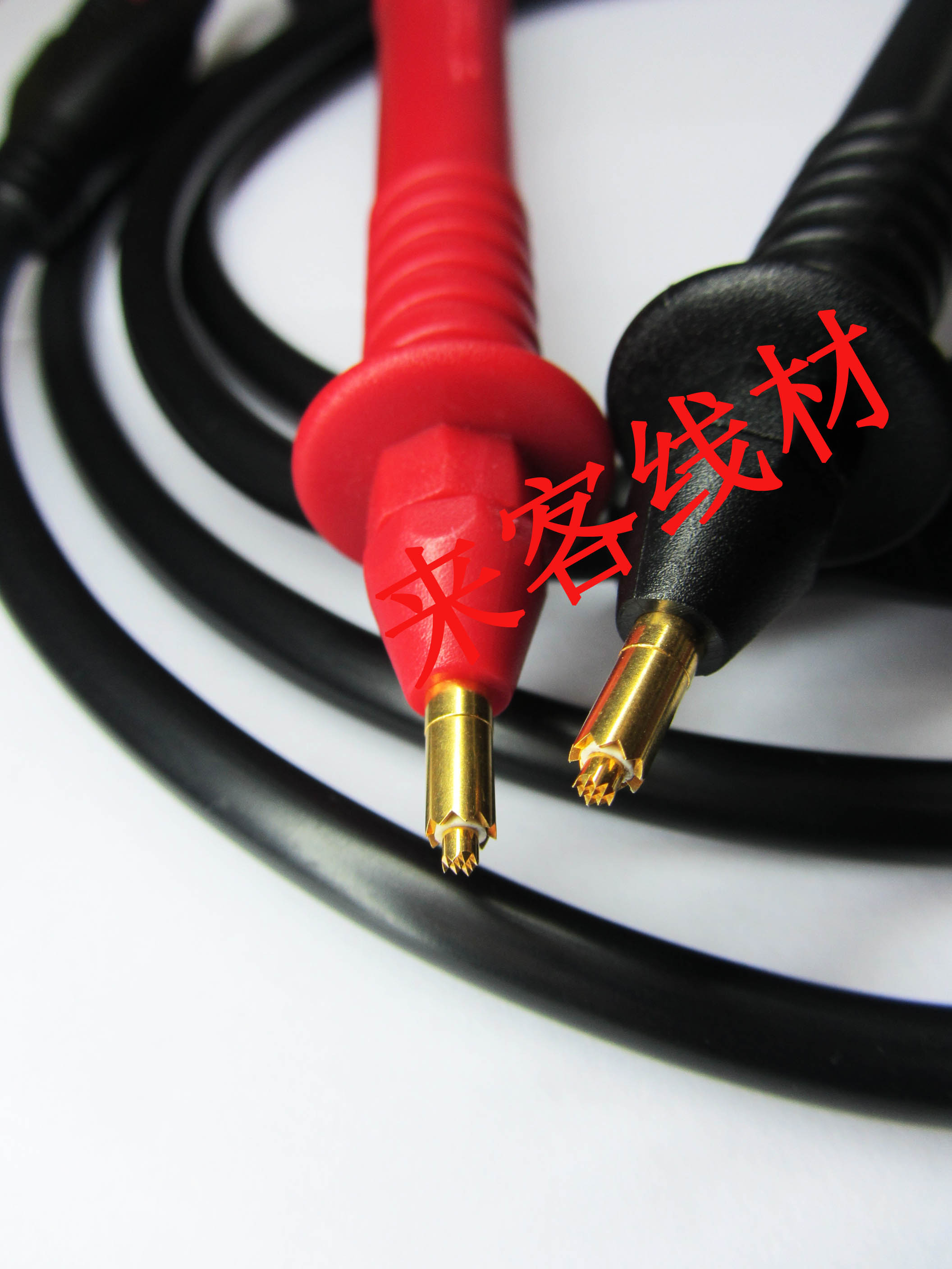 四线制针型测试线表笔笔头 伸缩针表笔针探头 电池表笔针头