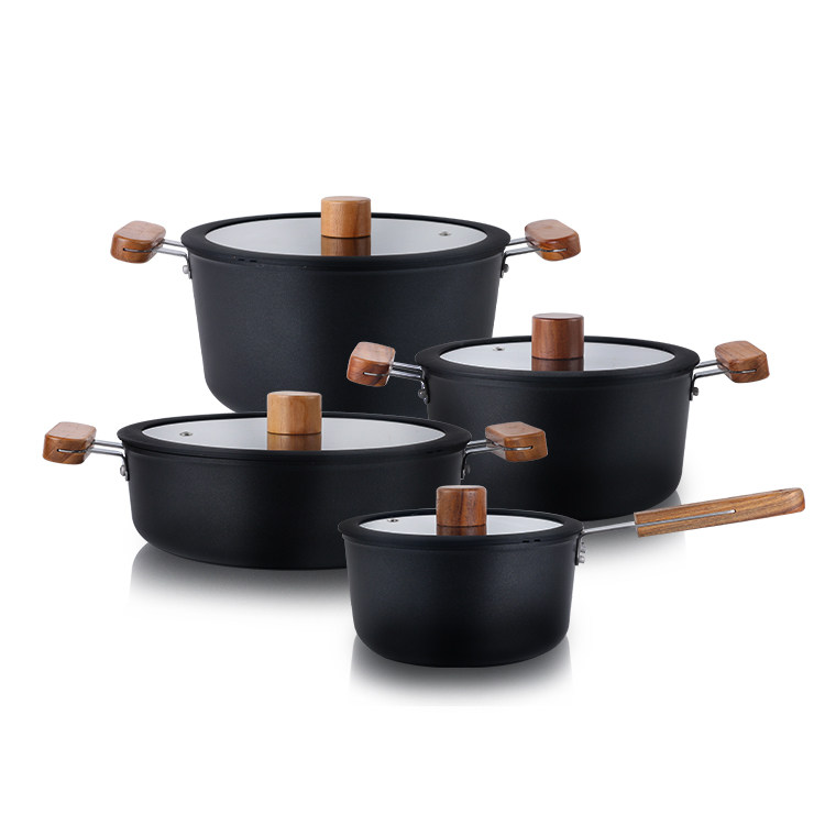 韩国进口汤锅陶瓷不粘锅日式炖锅煮粥煮奶锅蒸锅家用煮面锅煲汤锅