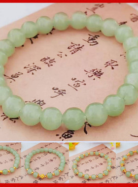 新款高级感手链小众设计ins森系甜美琉璃手串闺蜜学生礼物女手串