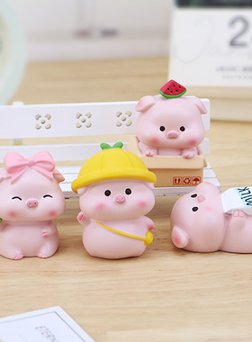 other树脂祝福卡通桌面