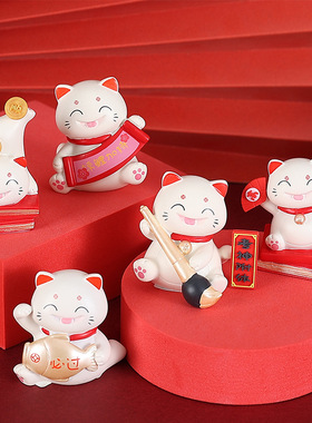 other树脂祝福卡通桌面