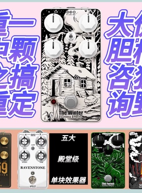 Sunless法国效果器The Winter过载/推子吉他单块效果器