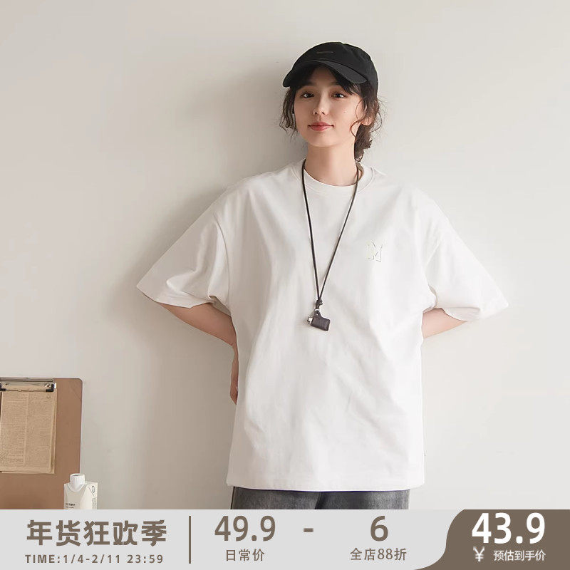 苏打汽水工作室夏季新款纯色简约百搭圆领短袖男女款青春休闲T恤,女装/女士精品,T恤,淘宝优惠券,粉丝福利购,淘宝优惠卷