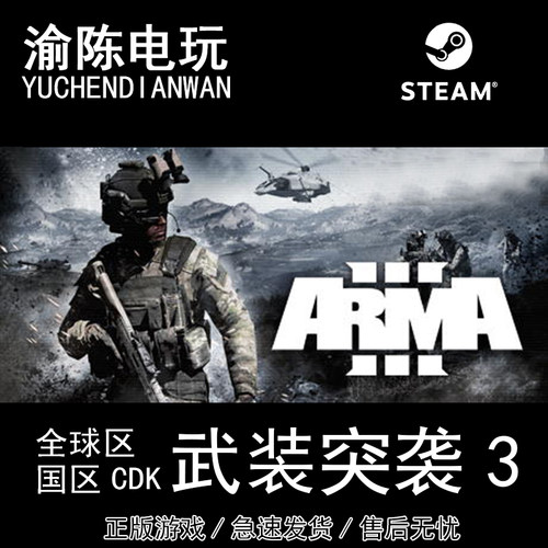 Steam正版 武装突袭3 Arma 3  国区cdkey激活码
