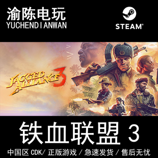 Steam正版 铁血联盟3 Jagged Alliance 3 国区cdkey激活码