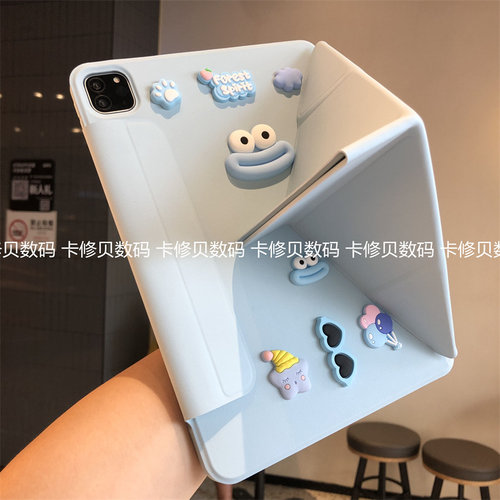 一体3+Y折带搭扣横竖支架适用小米平板7SPro12.5保护套11.2寸765pro防摔12.4红米RedmiPadpro硅胶壳Kpad8.8寸