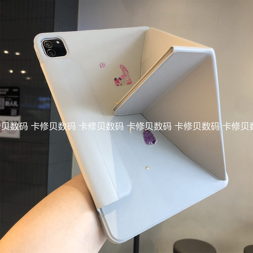 一体3+Y折带搭扣横竖屏适用vivo pad 6Pro平板保护套air11.5寸vivo3/5Pro/12.1/13.2英寸iqoopad硅胶壳PA2170