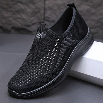 夏季大网孔透气休闲爸爸网面鞋