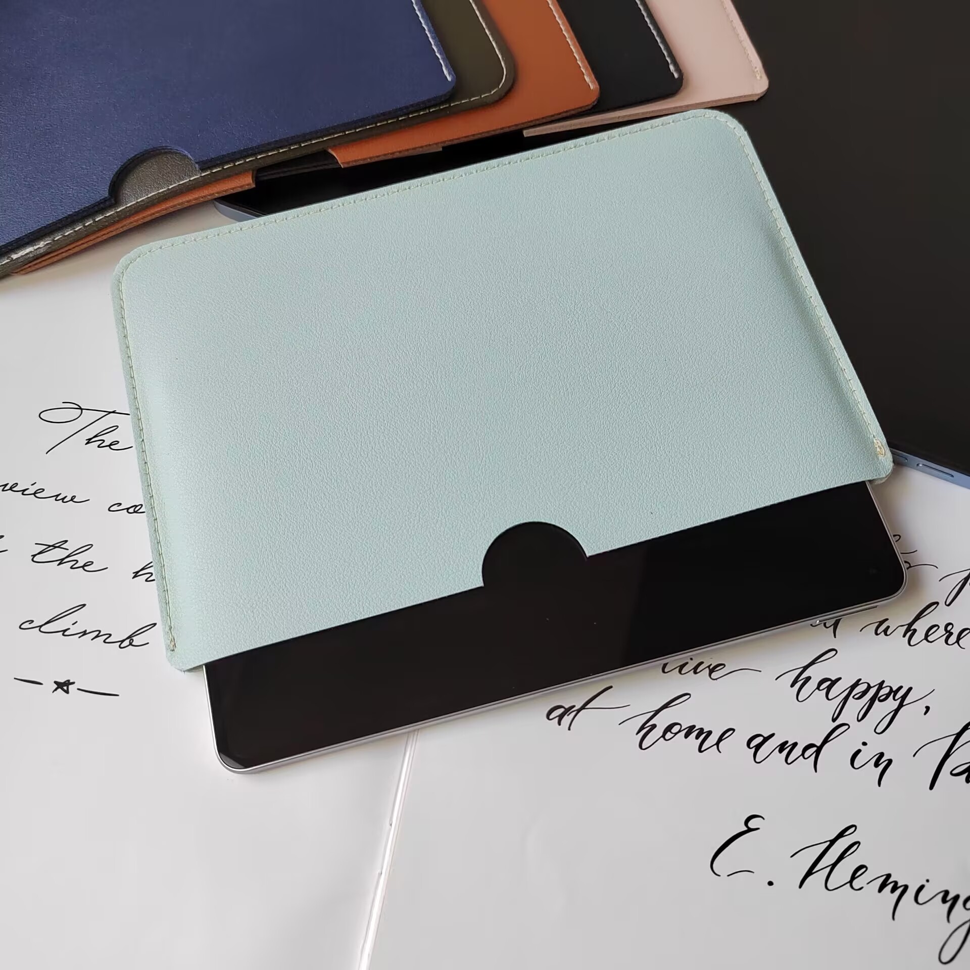 适用于文石BOOX Nova5皮套直插式内胆7.8寸保护套电纸收纳包