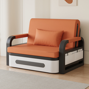 沙发床折叠两用2025新款多功能一体小户型午休折叠床单双人伸缩床
