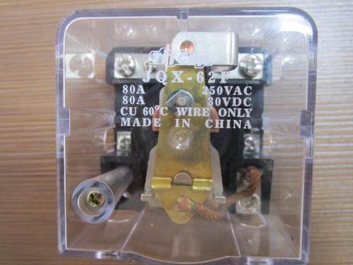TiTCHA巨人 JQX-62F/1Z DC12V 24V AC220 80A  大功率电磁继电器