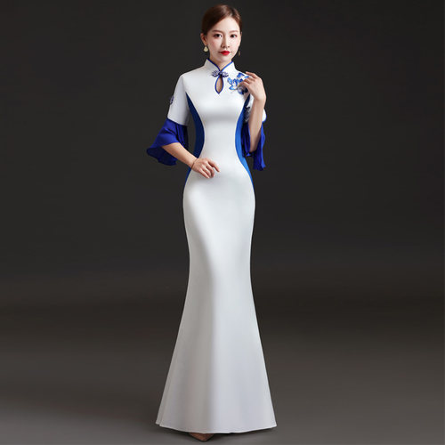 旗袍2026年复古风合唱团晚礼服