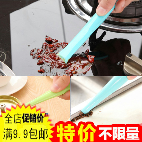 2451 多功能清洁刮刀，采用优质PC材质，触感好，质感透亮，三效合一，帮您轻松去除厨房灶台上面顽固污渍，且不会刮伤灶台台面