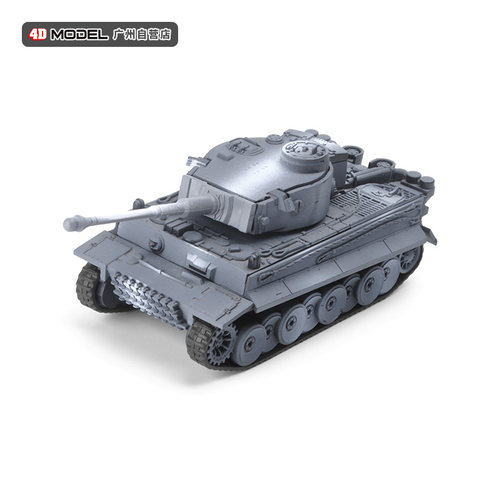 全6款1/72免胶块拼二战坦克模型