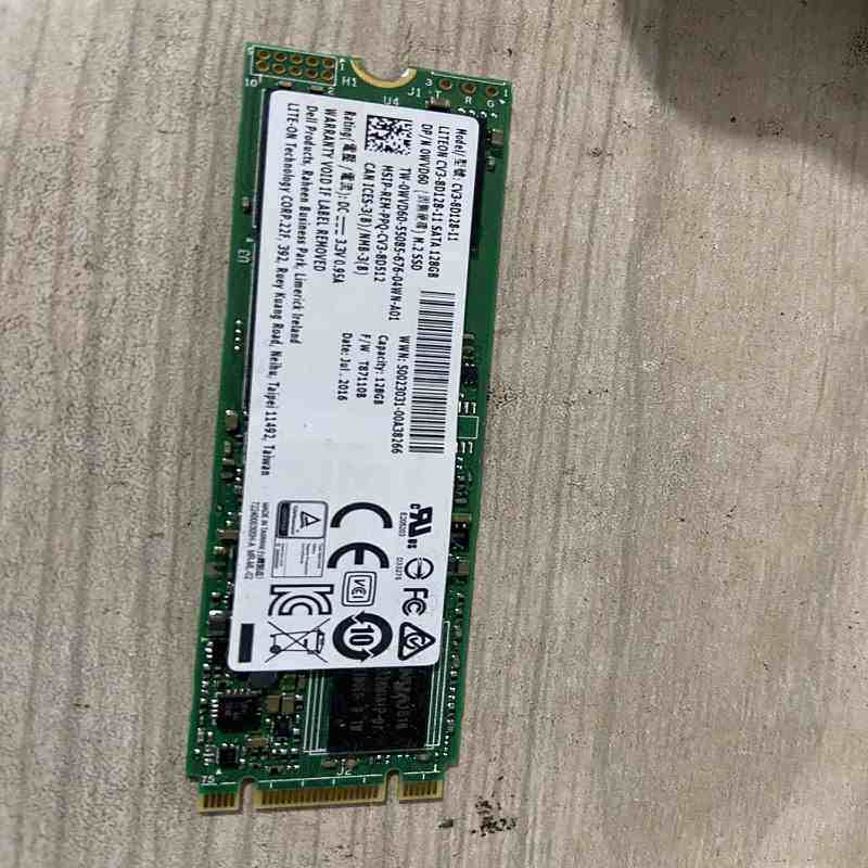 议价产品联想 建兴M.2 2280 128G SATA6.0Gbps固态硬盘 CV3-8D128