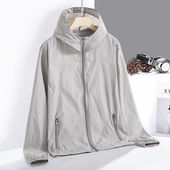 防晒衣男夏季 夹克外套 透气轻薄凉感宽松潮流休闲防晒服男薄款