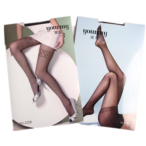 连裤袜蕾丝提花菱格性感