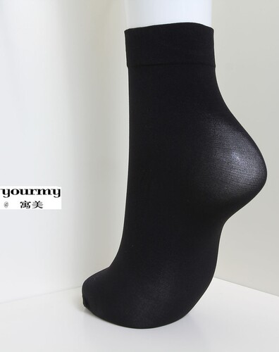 寓美耐穿天鹅绒短袜脚底加棉打底