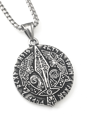 不锈钢钛钢男女吊坠项链