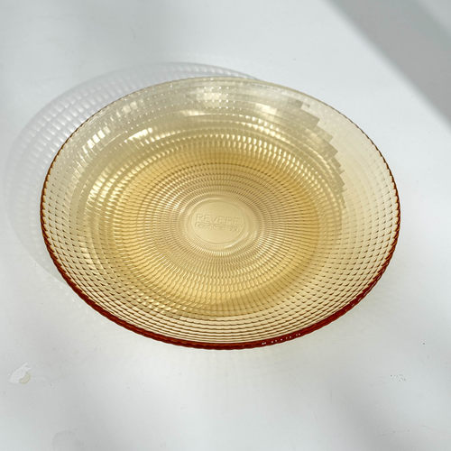 巧厨厨具 破损包补 漂亮国大牌加厚耐高温波点玻璃盘 菜盘 水果盘