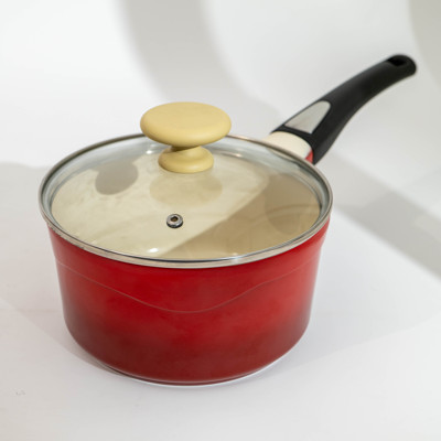 无PFOA钻石陶瓷不粘层18CM奶锅