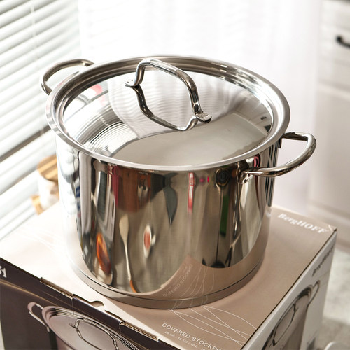 出口欧洲18-10不锈钢汤锅24CM