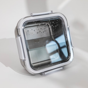 巧厨厨具 假一赔十纯正304不锈钢保鲜盒饭盒收纳密封盒可烤箱