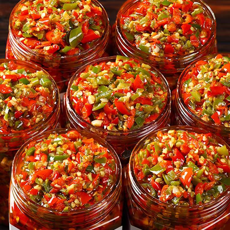 蒜蓉辣椒酱湖南特产四川下饭菜剁椒酱农家拌饭酱彩椒酱开味双椒酱,粮油调味/速食/干货/烘焙,下饭/拌饭酱/拌饭料,淘宝优惠券,粉丝福利购,淘宝优惠卷