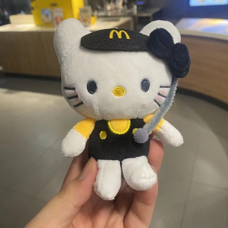 日本麦当劳kitty包包挂件
