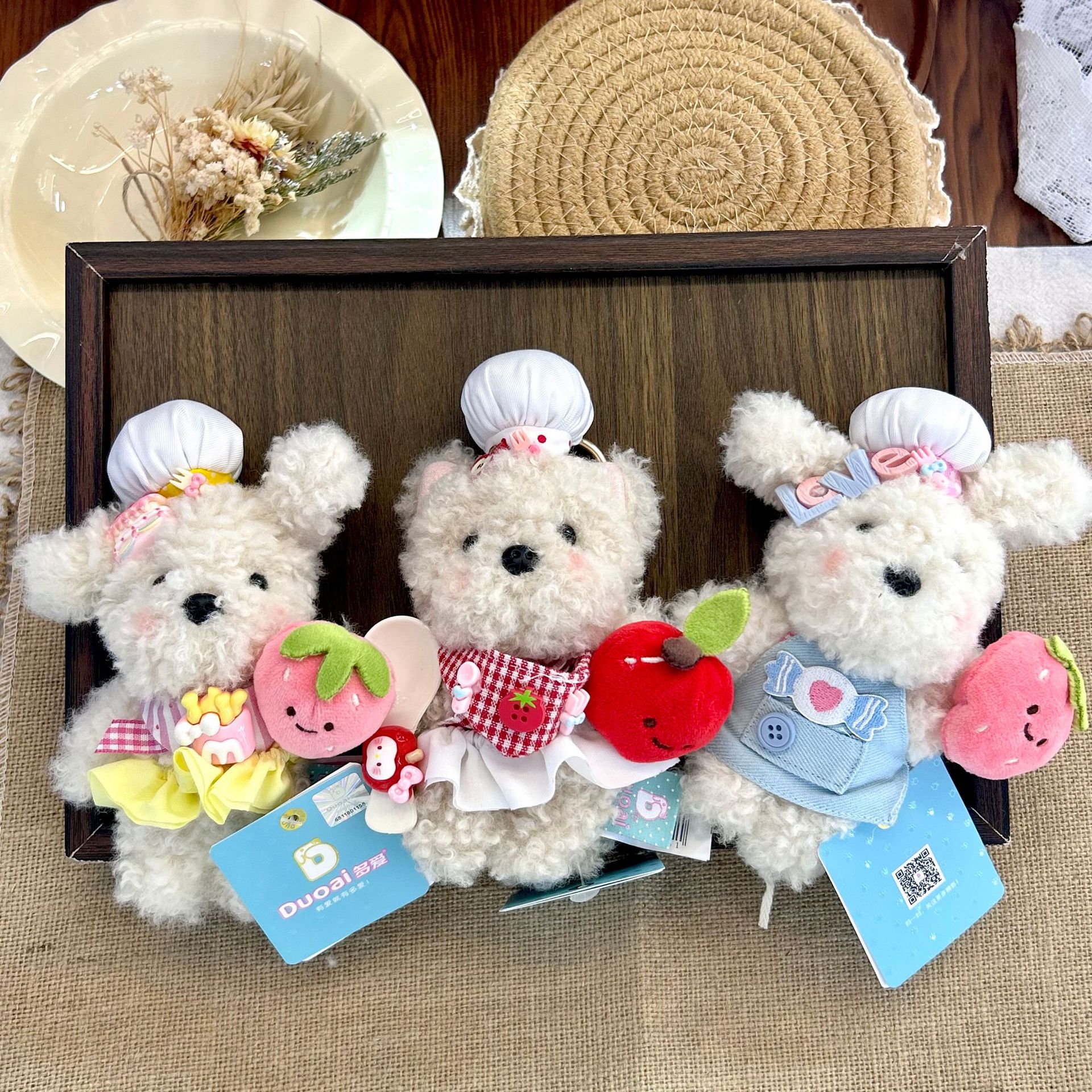 日本正版毛绒玩偶包挂件