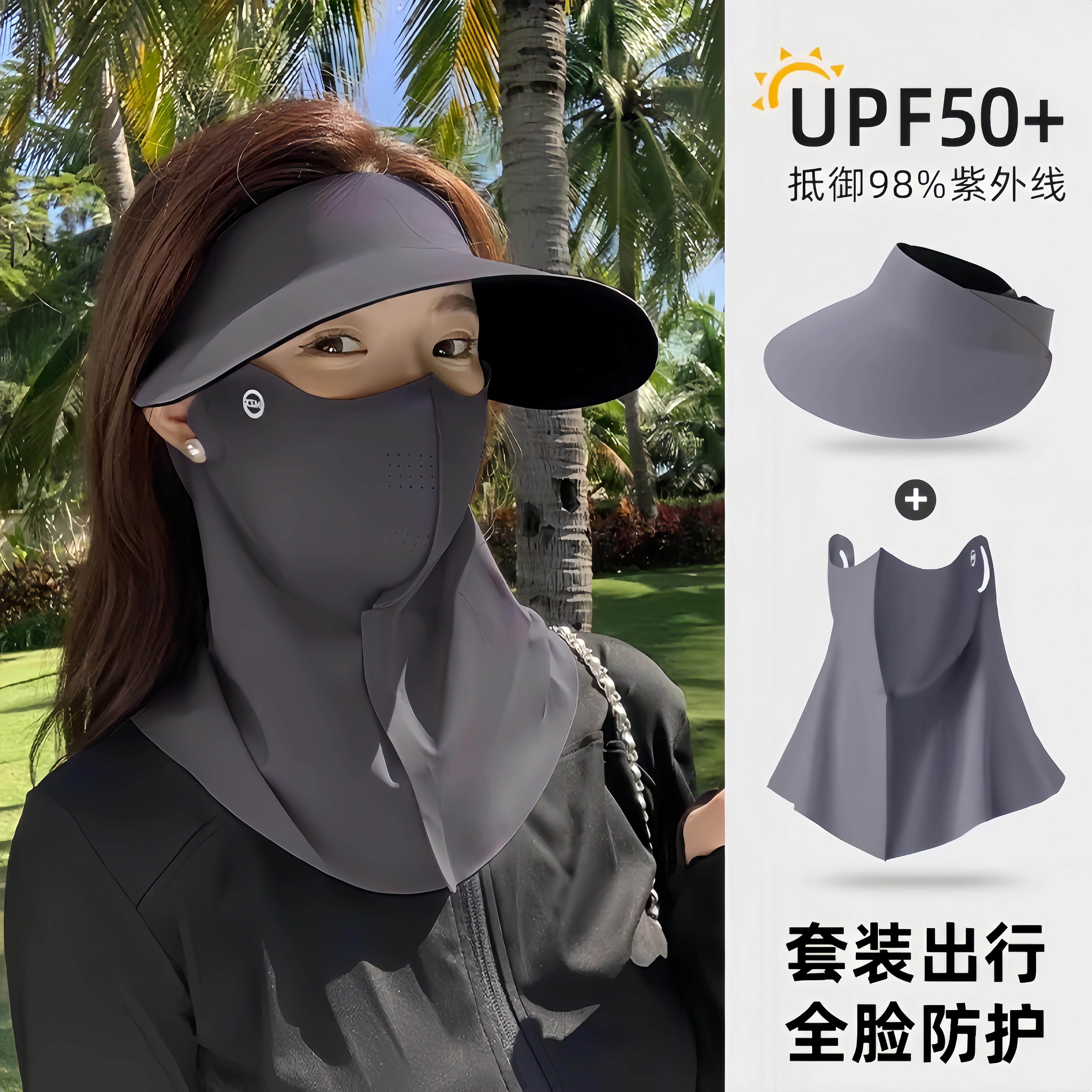 日本优选全脸防晒面罩女