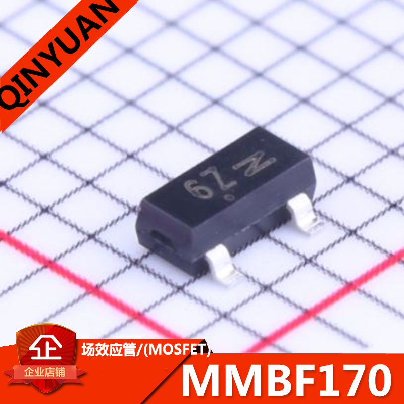 MMBF170（10只）6Z 50V/500MA SOT-23场效应管MOS管 BF170