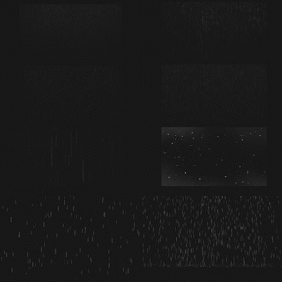 下雨水滴雨滴雨水粒子倾盆大雨暴雨视频素材【带通道】