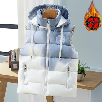 【新品时尚】冬季棉马甲男青少年