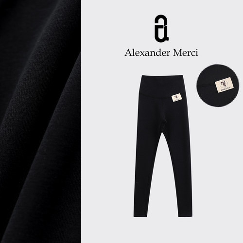 【羊绒袜裤】高奢安第斯山羊绒自发热提臀显瘦九分裤D25T112703