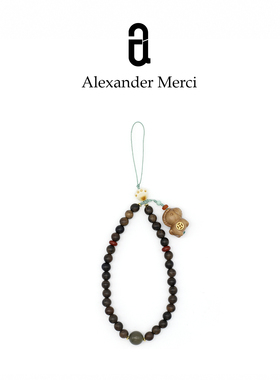 檀木马年新款好寓意手机链AD26S10602