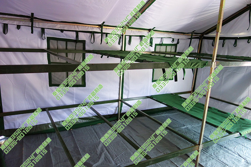 新品制式84a型班用帐篷寒区住宿防风保温军标应急救灾帐篷带12张