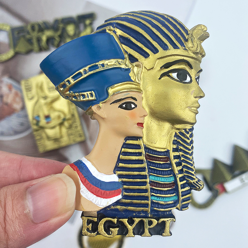 埃及人面树脂手绘好货旅游纪念品