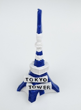 树脂日本东京塔蓝色文创冰箱贴创意旅游纪念品磁吸贴工艺品伴手礼