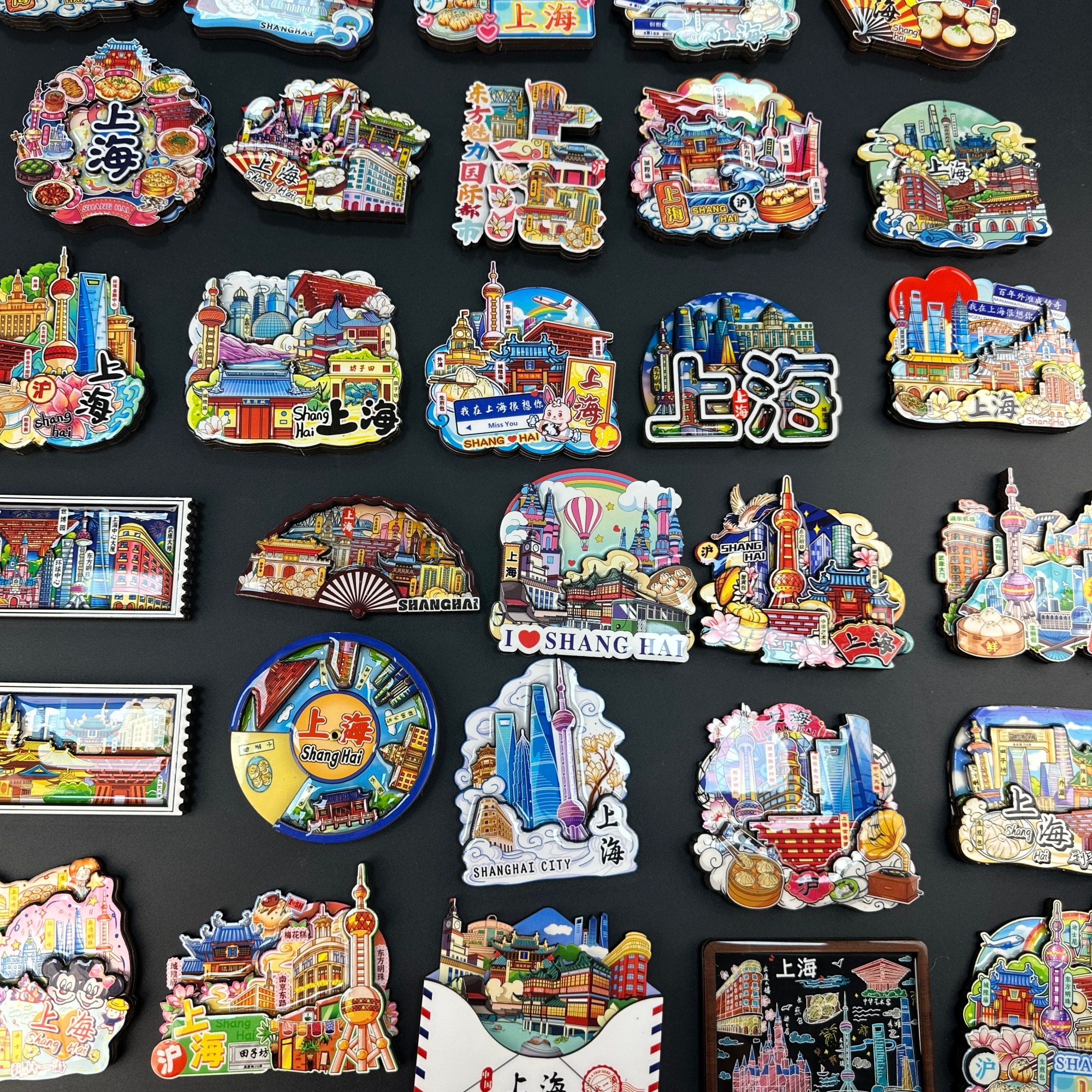 上海迪士尼旅游纪念品冰箱贴手礼