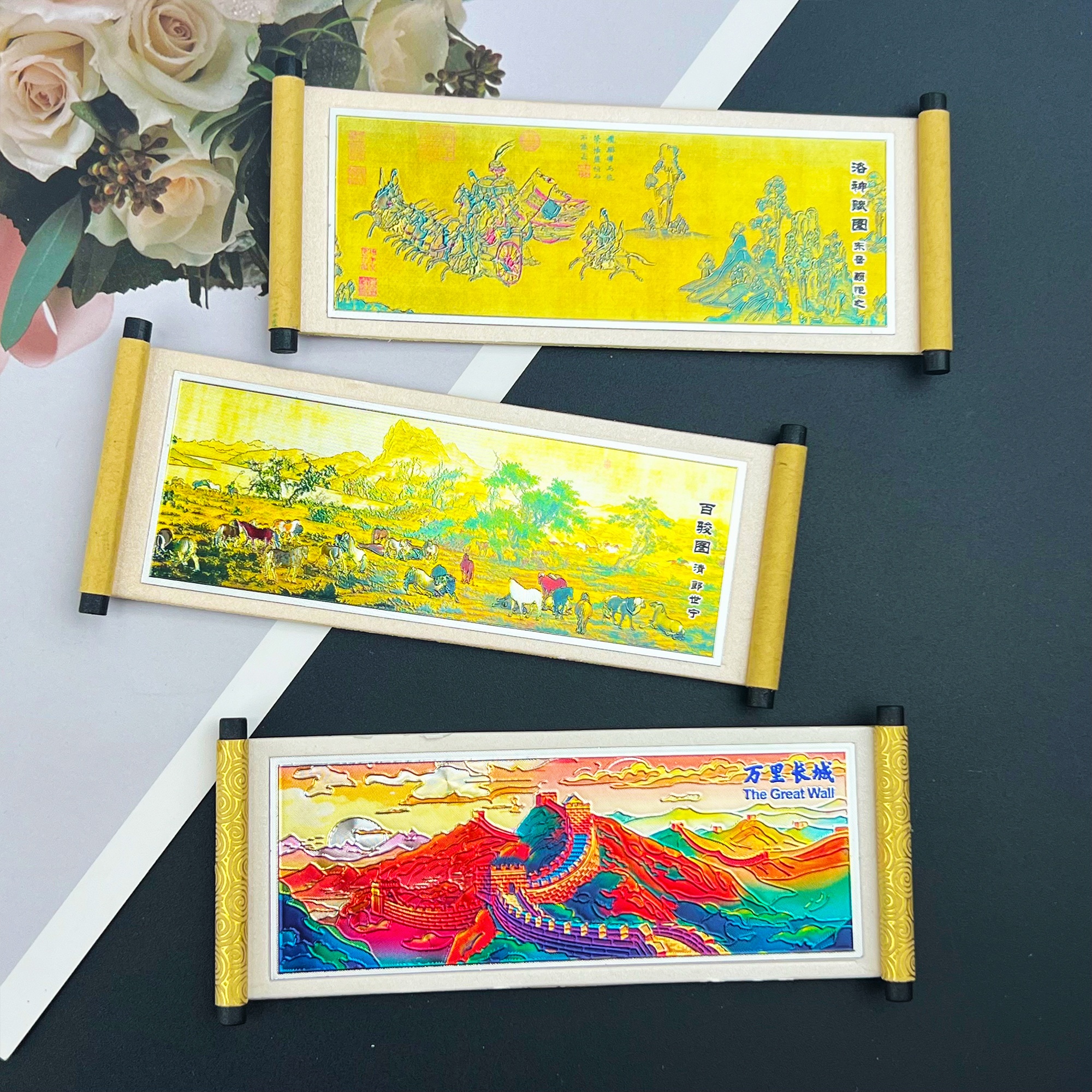 铝箔卷轴上海东方明珠冰箱贴