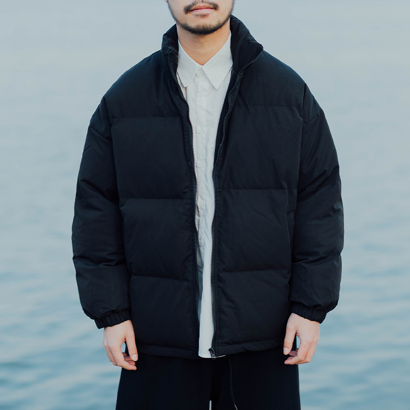 雾撞山野冬季立领棉衣外套